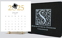 Stevie Streck Designs - Desk Calendar (2025)