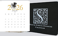 Stevie Streck Designs - Desk Calendar (2026)