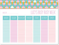 Weekly Calendar Pads by iDesign - Ice Cream