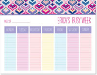 Weekly Calendar Pads by iDesign - Retro