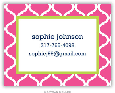 Create-Your-Own Calling Cards by Boatman Geller (Ann Tile) Create-Your-Own Calling Cards by Boatman Geller (Ann Tile)