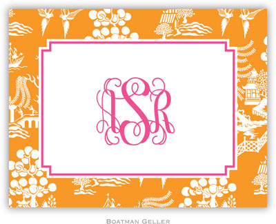 Create-Your-Own Calling Cards by Boatman Geller (Chinoiserie) Create-Your-Own Calling Cards by Boatman Geller (Chinoiserie)