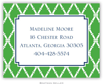 Create-Your-Own Calling Cards by Boatman Geller (Bamboo) Create-Your-Own Calling Cards by Boatman Geller (Bamboo)