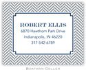 Create-Your-Own Calling Cards by Boatman Geller (Herringbone)