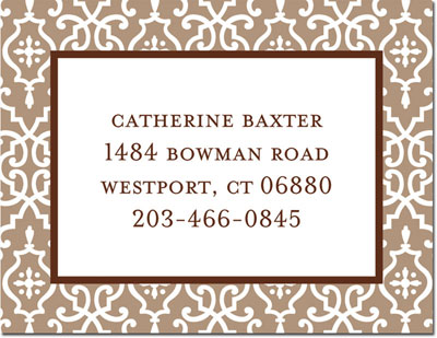 Create-Your-Own Calling Cards by Boatman Geller (Wrought Iron) Create-Your-Own Calling Cards by Boatman Geller (Wrought Iron)