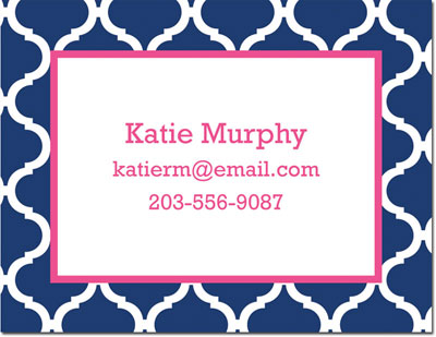 Create-Your-Own Calling Cards by Boatman Geller (Ann Tile) Create-Your-Own Calling Cards by Boatman Geller (Ann Tile)