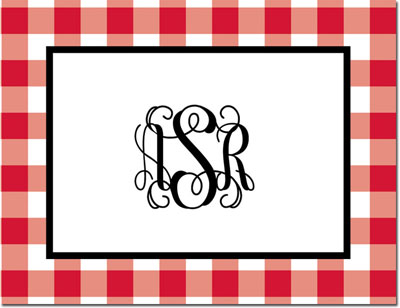 Create-Your-Own Calling Cards by Boatman Geller (Classic Check) Create-Your-Own Calling Cards by Boatman Geller (Classic Check)