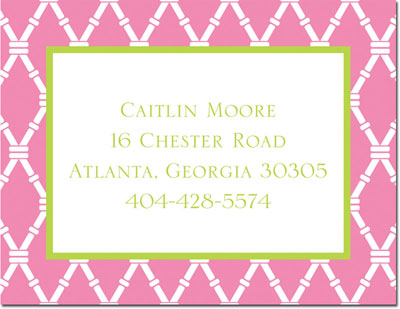Create-Your-Own Calling Cards by Boatman Geller (Bamboo) Create-Your-Own Calling Cards by Boatman Geller (Bamboo)