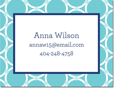 Create-Your-Own Calling Cards by Boatman Geller (Bamboo Rings) Create-Your-Own Calling Cards by Boatman Geller (Bamboo Rings)