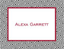 Create-Your-Own Calling Cards by Boatman Geller (Greek Key)