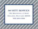 Create-Your-Own Calling Cards by Boatman Geller (Kent Stripe)