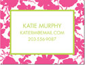 Create-Your-Own Calling Cards by Boatman Geller (Eliza Floral)