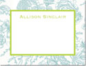 Create-Your-Own Calling Cards by Boatman Geller (Floral Toile)