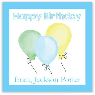 Gift Enclosure Cards by Kelly Hughes Designs (Birthday Wishes Blue)