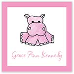 Gift Enclosure Cards by Kelly Hughes Designs (Pink Hippo)