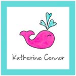 Gift Enclosure Cards by Kelly Hughes Designs (Preppy Whale)