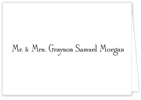 PicMe Prints - Gift Enclosure Cards - White (Folded)