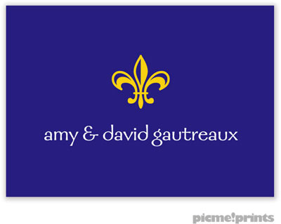 PicMe Prints - Calling Cards - Solid Purple/Sunshine (Folded) PicMe Prints - Calling Cards - Solid Purple/Sunshine (Folded)