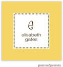 PicMe Prints - Calling Cards - Tiny Beads Wheat (Flat)