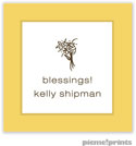 PicMe Prints - Calling Cards - Seaglass Wheat (Folded)