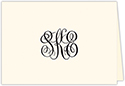 PicMe Prints - Gift Enclosure Cards - Ivory Monogram (Folded)