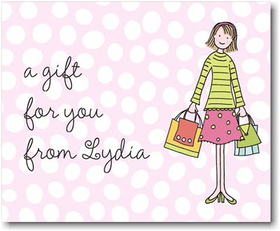 SCB CC 10 - Calling Cards by Stacy Claire Boyd - Shoppin' Around SCB CC 10 - Calling Cards by Stacy Claire Boyd - Shoppin' Around