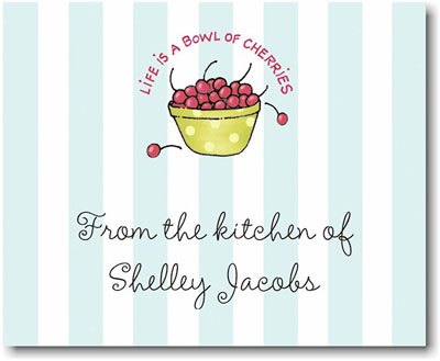 SCB CC 10 - Calling Cards by Stacy Claire Boyd - Tiny Bowl of Cherries SCB CC 10 - Calling Cards by Stacy Claire Boyd - Tiny Bowl of Cherries
