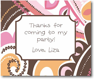 SCB CC 10 - Calling Cards by Stacy Claire Boyd - Tres Chic Mango SCB CC 10 - Calling Cards by Stacy Claire Boyd - Tres Chic Mango