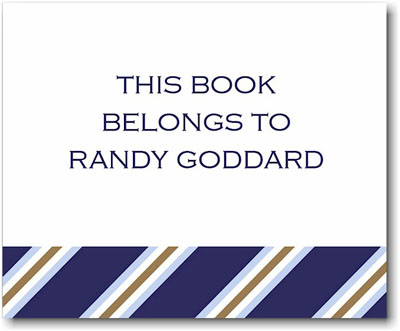 SCB CC 10 - Calling Cards by Stacy Claire Boyd - Father's Stripe SCB CC 10 - Calling Cards by Stacy Claire Boyd - Father's Stripe