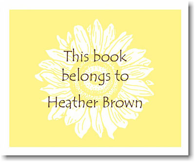 SCB CC 10 - Calling Cards by Stacy Claire Boyd - Sunflower SCB CC 10 - Calling Cards by Stacy Claire Boyd - Sunflower