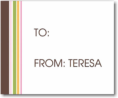 SCB CC 10 - Calling Cards by Stacy Claire Boyd - Preppy Stripes - Pink SCB CC 10 - Calling Cards by Stacy Claire Boyd - Preppy Stripes - Pink
