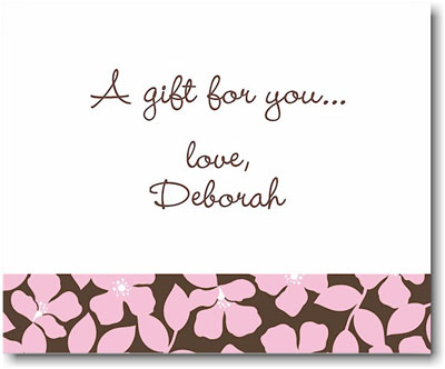 SCB CC 10 - Calling Cards by Stacy Claire Boyd - Pink Field of Flowers SCB CC 10 - Calling Cards by Stacy Claire Boyd - Pink Field of Flowers