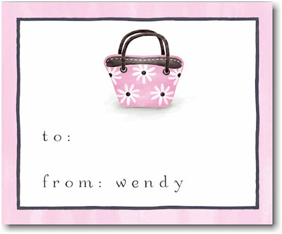 SCB CC 10 - Calling Cards by Stacy Claire Boyd - Pink Posey Pocketbook SCB CC 10 - Calling Cards by Stacy Claire Boyd - Pink Posey Pocketbook