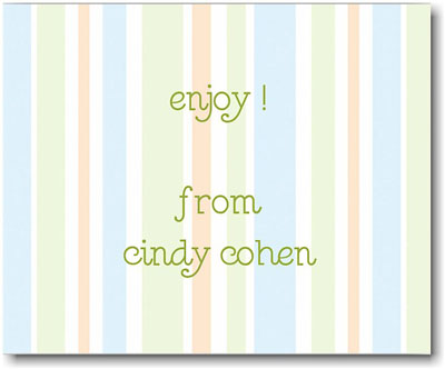 SCB CC 10 - Calling Cards by Stacy Claire Boyd - Sunset Cabana SCB CC 10 - Calling Cards by Stacy Claire Boyd - Sunset Cabana