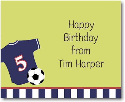 SCB CC 10 - Calling Cards by Stacy Claire Boyd - Soccer Jersey SCB CC 10 - Calling Cards by Stacy Claire Boyd - Soccer Jersey