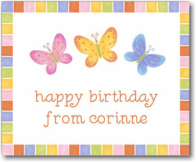 SCB CC 10 - Calling Cards by Stacy Claire Boyd - Springtime Butterflies SCB CC 10 - Calling Cards by Stacy Claire Boyd - Springtime Butterflies