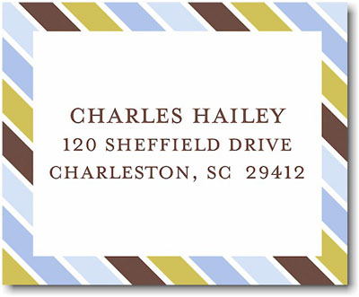 SCB CC 10 - Calling Cards by Stacy Claire Boyd - Pacific Blue Necktie SCB CC 10 - Calling Cards by Stacy Claire Boyd - Pacific Blue Necktie