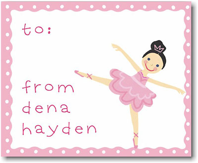 Stacy Claire Boyd Calling Cards - Dena Ballerina