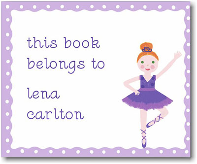 Stacy Claire Boyd Calling Cards - Lena Ballerina