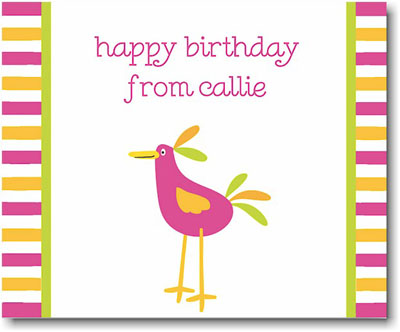 Stacy Claire Boyd Calling Cards - Doodle Bird