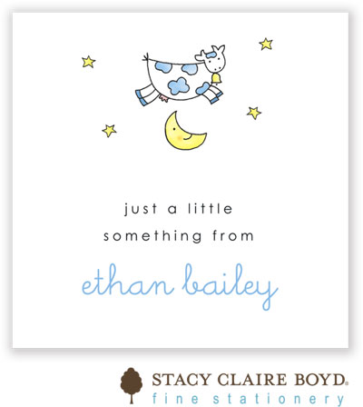 Stacy Claire Boyd Calling Cards - Over the Moon - Blue