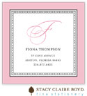 Stacy Claire Boyd Calling Cards - Softly Stated - Pink