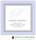 Stacy Claire Boyd Calling Cards - Softly Stated - Blue