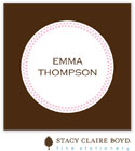 Stacy Claire Boyd Calling Cards - Crisp - Pink