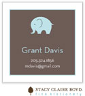 Stacy Claire Boyd Calling Cards - Big Love - Blue