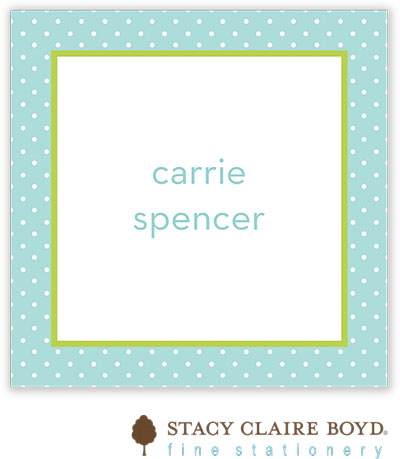 SCB CC 10 - Calling Cards by Stacy Claire Boyd - Spa Girl