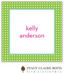 Stacy Claire Boyd Calling Cards - Topsy Turvy