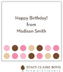 Stacy Claire Boyd Calling Cards - Polka Dot Party