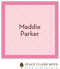 Stacy Claire Boyd Calling Cards - Waffle Cone Pink