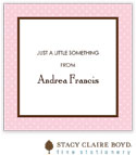 SCB CC 10 - Calling Cards by Stacy Claire Boyd - Eat Cake Pink
